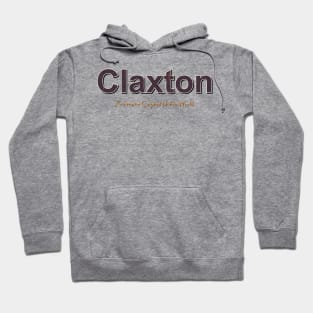 Claxton Grunge Text Hoodie